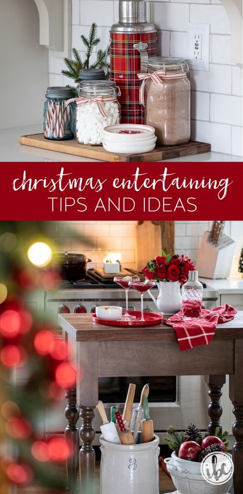 Christmas Entertaining Ideas, Christmas Party Buffet, Holiday Entertaining Ideas, Best Christmas Dinner Recipes, Hosting Christmas Party, Rustic Christmas Party, Best Christmas Cocktails, Party Ideas Christmas, Christmas Party Ideas