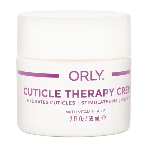 Orly Cuticle Therapy Creme, 2 Ounces Cuticle Repair, Lavender Skin, Dry Cuticles, Cuticle Cream, Nail Growth, Nail Cuticle, Strong Nails, Repair Cream, Womens Nails