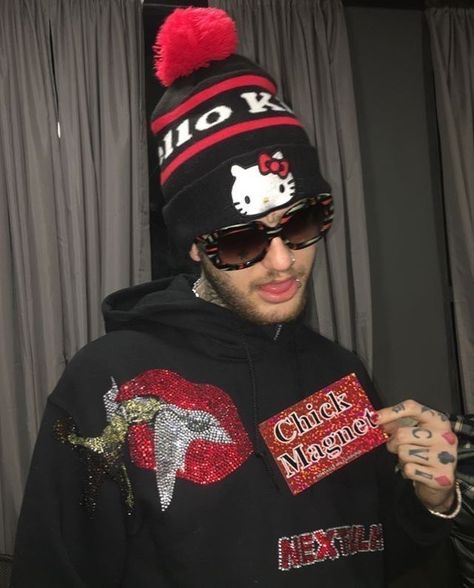 Lil Peep Rare, Rare Photos, The Story, Hello Kitty, Kitty, Sunglasses