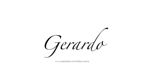 Tattoo Design  Name Gerardo Jing Y Jang, Aa Logo, Tattoo Design Name, Names Ideas, Name Tattoo Designs, Design Name, Name Tattoo, Name Tattoos, Graffiti Lettering