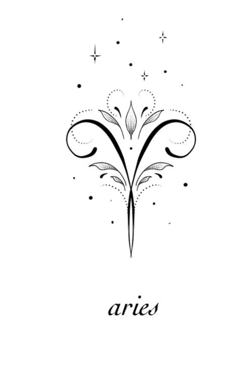 Aries Symbol Tattoos, Horoscope Tattoo, Ram Tattoo, American Traditional Tattoos, Horoscope Tattoos, Tattoo Watercolor, Creative Tattoo, Anklet Tattoos, Aries Tattoo