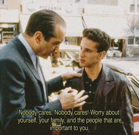 A Bronx Tale Quotes, Bronx Tale, A Bronx Tale, Cinema Quotes, Man Up Quotes, Movie Lines, Film Quotes, Real Quotes, Fact Quotes