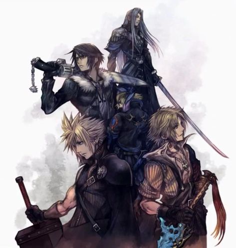 Cloud Strife/Dissidia NT | Final Fantasy Wiki | Fandom Cloud Kingdom Hearts, Cloud Strife Advent Children, Nomura Art, Reno Ff7, Final Fantasy Funny, Tetsuya Nomura, Final Fantasy Cloud, Final Fantasy Collection, Advent Children