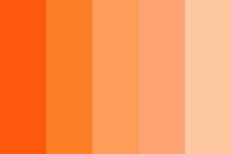 Orange Creamsicle Color Palette Aesthetic Patterns, Monochrome Color Palette, Orange Palette, Orange Color Schemes, Orange Color Palettes, Orange Creamsicle, Orange Paint, Orange Aesthetic, Orange Wallpaper