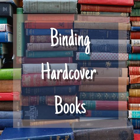 How To Bind Books, How To Rebind A Book, How To Book Bind, Threads That Bind Book, Book Binding Diy Easy Handmade Journals, Hardcover Book Binding, Journal Making Bookbinding, Book Binding Methods, Book Rebinding