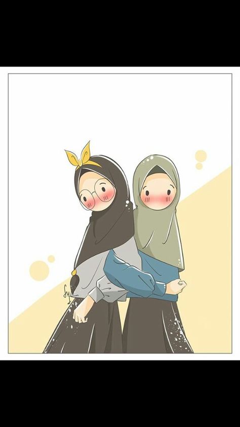 Muslim Drawing, Best Facebook Profile Picture, Cartoon Muslimah, Islamic Anime, Hijab Islam, Fesyen Islam, Hijab Anime, Hijab Art, Cartoons Dp