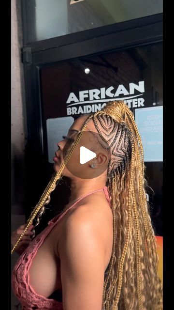 -Braids By ABC on Instagram: "New Style Alert : JUICY MOHAWK😍  Location: Georgia Ave Nw 📍 🚨 Walk in ONLY 🏃🏿‍♀️💨 Call Before Walk In☎️ No extra guest 🚫   Follow @Africanbraidingcenterr for more hair inspo🥰  🚨 Order your growth oil today  we will be shipping out Tuesdays 🚨  - OUR PRICE LIST IS POSTED ON OUR WEBSITE( link in bio)" Mohawk Braid Styles, Mohawk Braids, Ghana Braid Styles, Braided Mohawk Hairstyles, Boho Knotless, Mohawk Braid, Mohawk Hairstyles, Feed In Braid, Short Straight Hair