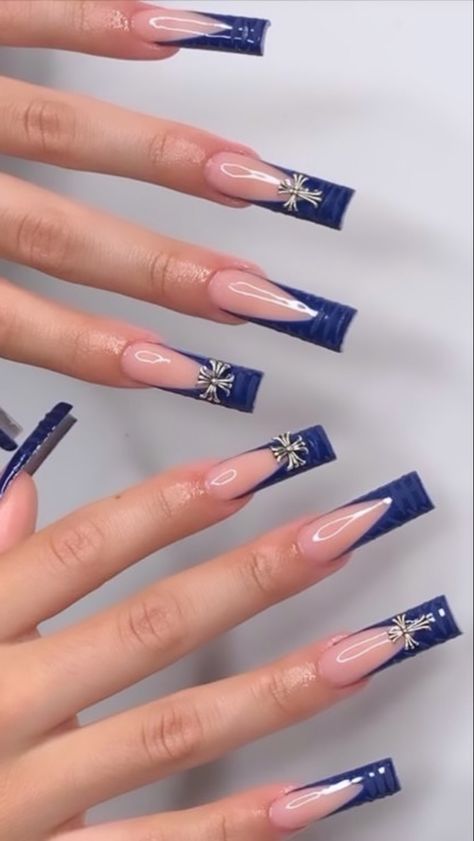 Classic Nail, Professional Manicure, Nail Drills, Blue Acrylic Nails, Girly Acrylic Nails, Simple Acrylic Nails, Dope Nail Designs, Fall Acrylic Nails, Classy Acrylic Nails