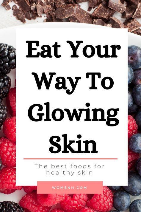 Health And Fitness Aesthetic, Cystic Acne Remedies, Food For Glowing Skin, Foods For Healthy Skin, Best Meals, Natural Acne Remedies, February Nails, Anti Aging Food, Vitamins For Skin