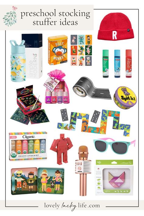 Stocking Stuffer Ideas for Preschoolers in 2022 Ideas For Preschoolers, Art Pad, Preschool Girl, Stocking Stuffer Ideas, Organic Lip Balm, Stocking Stuffers For Kids, Scratch Art, Best Stocking Stuffers, Gifts For My Sister