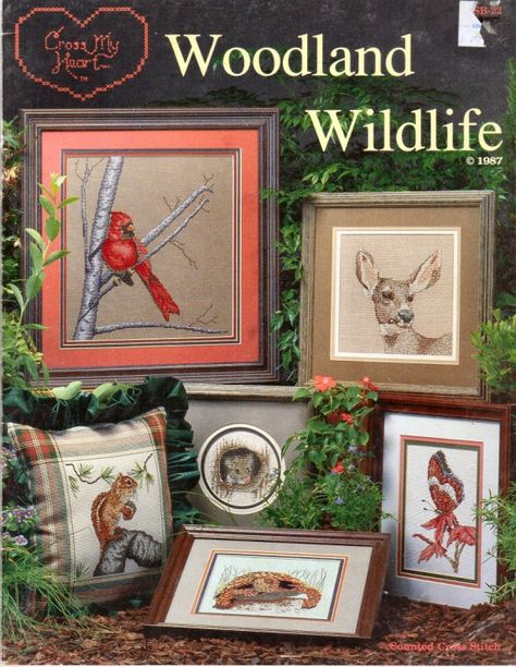 Gallery.ru / Фото #16 - Woodland Wildlife (Cross My Heart) - mayaak October Sky, Christian Cross Stitch, Nursery Cross Stitch, Cross Stitch Magazines, Cross Stitch Books, Cross Stitch Bird, Cross Stitch Heart, Stitch Book, Cross Stitch Baby