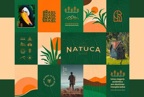 Tiny Houses On Wheels, Tropical Logo, Houses On Wheels, Green Branding, Visuell Identitet, Ecology Design, Identity Branding, Logo Project, Travel Design