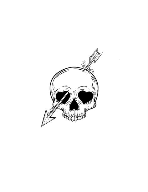 Click for more Small Skull Tattoo, Gotik Tattoo, Flash Tattoo Designs, Cat Tattoo Designs, Tattoo Portfolio, Unique Tattoo Designs, Skull Tattoo Design, Skull Drawing, Tattoo Flash Art