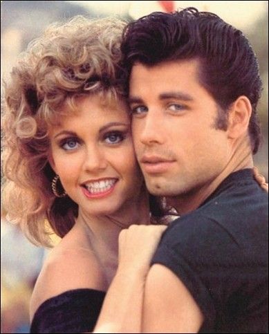 John Travolta Grease | Photograph of John Travolta Grease movie w/ singer Olivia Sandy And Danny, Grease 1978, Grease Movie, Septième Art, I Love Cinema, Olivia Newton John, John Travolta, Dirty Dancing, Vanessa Hudgens