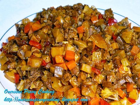 Bopis, Kandingga Bopis Recipe Filipino Food, Pork Recipes Filipino, Bopis Recipe, Filipino Beef Recipes, Filipino Chicken Recipes, Chicken Recipes Filipino, Recipe Filipino Food, Filipino Appetizers, Filipino Pork Recipes