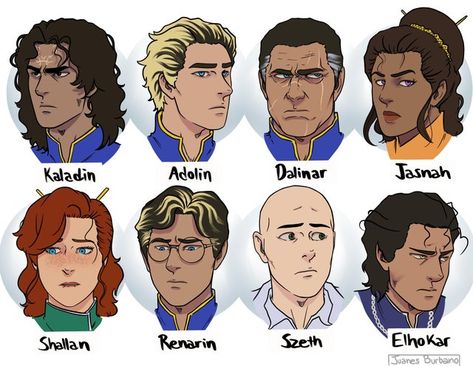 Way Of Kings Characters, Stormlight Archive Characters, The Way Of Kings Characters, Bridge Four Stormlight, Stormlight Characters, The Stormlight Archive Fanart, Stormlight Archive Fanart, Storm Light Archive, Stormlight Archive Art