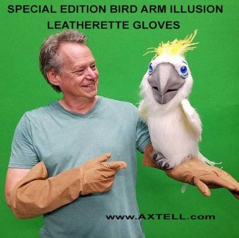 Arm Puppet Costume, Shoulder Puppet, Box Trolls, Illusion Magic, Bird Puppet, Ventriloquist Doll, Puppet Costume, Puppet Ideas, Custom Puppets