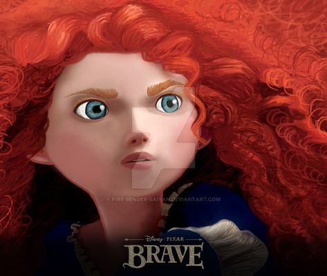 *PRINCESS MARIDA ~ Brave - Merida by fire-bender-saiyan Princesa Merida Disney, Disney Princess Merida, Brave Merida, Brave Princess, Foto Disney, Image Princesse Disney, Princess Merida, Wallpaper Iphone Disney Princess, Disney Brave