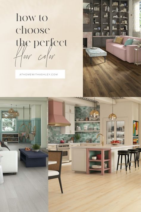 Apartment Vinyl Flooring, Laminate Floor Ideas Living Room, How To Choose Wood Floor Color, How To Pick Flooring Color, Flooring Colors How To Choose, Vinyl Flooring Color Ideas, 2023 Flooring Color Trends, How To Choose Flooring Color, Light Colored Wood Floors