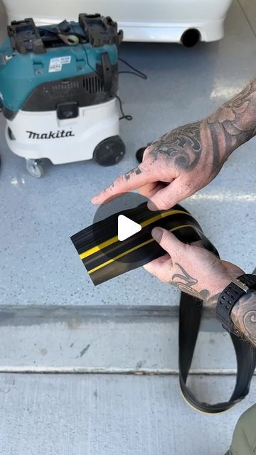 Murray Kruger on Instagram: "Installing another garage door threshold seal strip • This stops water from getting in if you have that problem • I’m grinding down the concrete to clean it up and help for adhesion with the Makita XGT 40v and their grinding diamond wheel and dust shroud • I’m using @lepage_products PL premium max to hold down the threshold. I ordered this threshold off amazon. @makitatools @makita.ca  . . . #garage #tools #construction #diy #makita #makitatools" Garage Door Weather Stripping, Garage Door Threshold Seal, Garage Door Threshold, Garage Door Trim, Garage Apartment Floor Plans, Garage Organization Tips, Door Stripping, Garage Update, Threshold Ramp