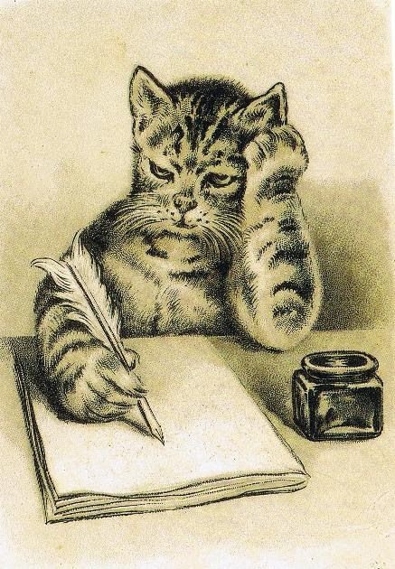 Samana, Louis Wain Cats, Tom Cat, Image Chat, Cat Books, Cat Posters, Cats Illustration, Vintage Cat, Cat Illustration