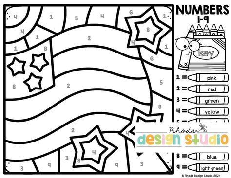 Free 4th of July Color by Number Worksheets 4th Of July Worksheets, July Worksheets, Worksheet Coloring, Number Worksheet, July Colors, Summer Printables, Addition Worksheets, Math Practice, Letter Worksheets