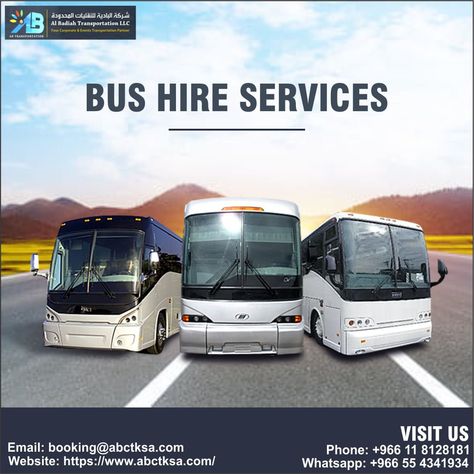 Looking for comfortable bus hire services? Get them with ABCTKSA. We deeply believe in the comfort of our customers. #vipschauffeur#crewtransportation #stafftransportation #groundtransport #executivechauffeured #vipschauffeur Transport Companies, Riyadh, Transportation, Travel, Quick Saves