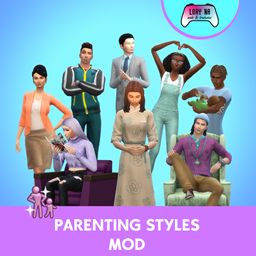 Parenting Styles Mod Sims 4 Co Parent Mod, Parenting Mods Sims 4, Sims 4 Foster Family Mod, Sims 4 Adoption Mod, Sims 4 Mods Family, Family Mods Sims 4, Sims 4 Parenting Mods, Sims 4 Family Mods, Sims 4 Afro Hair