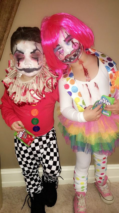 Scary Clown Costume, Scary Clowns, Toddler Halloween Costumes, Clown Costume, Halloween Costumes For Kids, Halloween Kids, Halloween Makeup, Ronald Mcdonald, Halloween Costumes