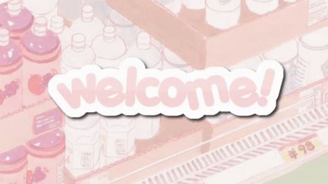 Pink Notion Header Gif, แบนเนอร์ Discord Gif, Kawaii Welcome Banner, Intro Gif Aesthetic, Cute Waving Gif, Kawaii Gif Discord Banner, Kawaii Header Gif, Discord Welcome Banner Gif, Welcome Video Intro