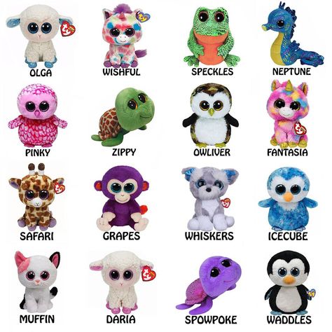 Ty Stuffed Animals, Ty Toys, Ty Babies, Ty Plush, Hello Kitty Birthday, Ty Beanie Boos, Beanie Boo, Popular Toys, Spiderman Birthday