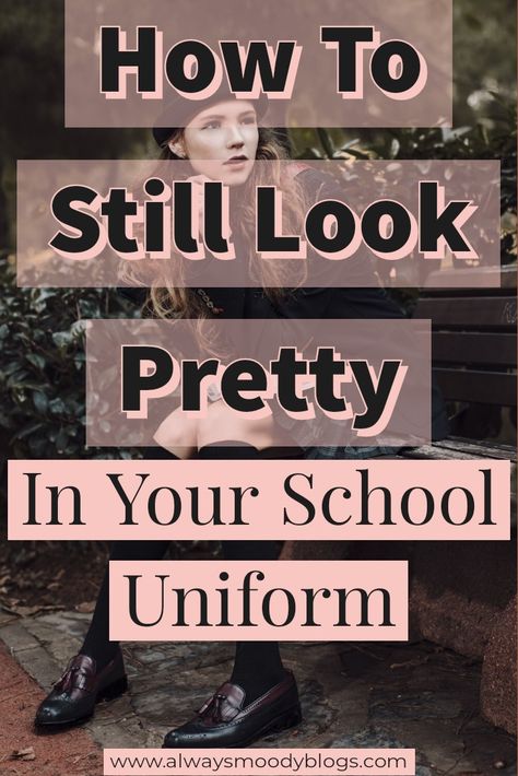 Here are some easy ways to spice up your uniform and work outfits to feel a bit more Girly, feminine and pretty. Tips For School Aesthetic, Fashion School Notes, Rich Private School Aesthetic Classroom, How To Make Work Uniform Look Cute, Ways To Look Better In School, Ways To Make School Uniforms Cute, Making School Uniforms Cute, Things To Spice Up Your Outfit, How To Look More Cute