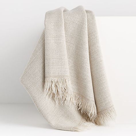 Leanne Ford Decor | Crate and Barrel Apartment Must Haves, Indigo Design, Fringe Throw, Design Boards, Cashmere Throw, Faux Fur Blanket, Warm Throw Blanket, Plaid Throw, Chunky Knit Blanket