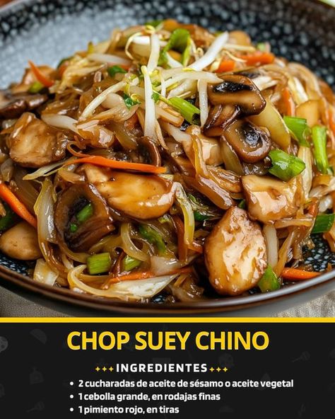 China Food, Chop Suey, Peanut Sauce, Kids Meals, Easy Meals, Pasta, Healthy Recipes, Diet, Chicken