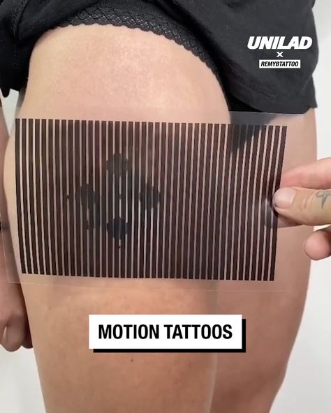 Motion Tattoos | This is so clever! 😵‍💫 ⏳ | By UNILAD Tattoo Quotes, Angel Quote Tattoo, Motion Tattoo, Quote Tattoo, Angel Quotes, Tattoo Inspo, Motion, Angel, Entertainment