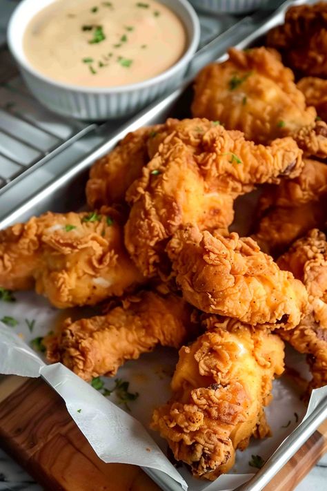 Southern Fried Chicken Batter Best Chicken Batter Recipe, Wedding Fried Chicken, Crispy Chicken Batter, Southern Fried Chicken Batter Recipe, Hand Breaded Chicken Tenders, Fried Chicken Batter Recipe Crispy, Chicken Tender Batter Recipe, Batter For Fried Chicken, Fried Chicken Batter Recipe