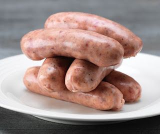 English Sausage, British Sausage, Cumberland Sausage, Homemade Sausage Recipes, Fluffy Mashed Potatoes, The English Kitchen, Recipe Generator, English Kitchen, English Kitchens