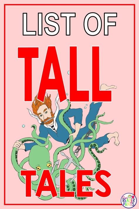 This is a list of Tall Tale Heroes and Read-Alouds. Unfortunately, not all of these heroes have their stories available in-print. Teaching Tall Tales, Library Lessons Elementary, Tall Tale, Kindergarten Anchor Charts, Dangerous Jobs, Elementary Library, Book Stores, Essay Questions, Read Alouds