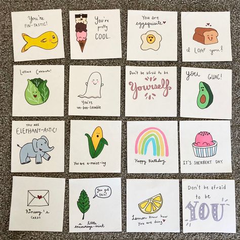 Cute Friendship Notes, Gift Notes Messages Cute Ideas For Best Friend, Cute Notes To Leave Your Friend, Best Friend Scrapbook Ideas Quotes, Small Things For Boyfriend, Cute Note Ideas For Friends, Doodle Art For Boyfriend, Mini Cards For Boyfriend, Cute Post It Notes For Boyfriend