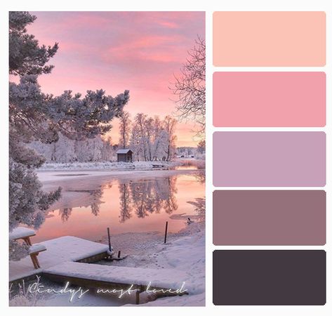 Color Palette winter scenery Vintage Winter Color Palette, Pink Winter Color Palette, Pastel Winter Color Palette, Colour Palette Winter, February Color Palette, January Color Palette, Color Palette Winter, Winter Colour Palette, Palette Winter