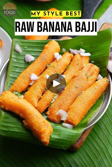 144K views · 3.3K reactions | Today i am sharing a super easy and simple tea simple snacks Banana Bajji recipe. This simple recipe will be super hit with Piping Hot Tea. Just follow the measurements and enjoy the best ARATIKAYA BAJJI Hello Foodies!!! Today i am sharing super easy and simple tea simple snacks Banana Bajji recipe. This simple recipe will be super hit with Piping Hot Tea. Just follow the measurements and enjoy the best ARATIKAYA BAJJI Ingredients: •3 Raw Banana(plantain) •1/2 tsp Turmeric •1 tsp Chilli powder •Salt •1 tsp Ginger garlic paste •3 tbsp Water •Oil for Deep Frying •1 cup Besan •1/4 cup Rice Flour •1/4 tsp Turmeric •1/2 tsp Chilli Powder •1/4 tsp Baking soda •1.25 cups Water #bajji #pakoda #pakodi #aratikayabajji #snacks #streetfood #streetfoodsnacks #snacksreci Bajji Recipe, Hot Snacks, Simple Snacks, Banana Snacks, Raw Banana, Ginger Garlic Paste, Green Banana, Deep Frying, Garlic Paste