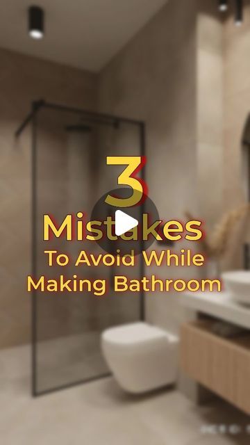 Shivasya on Instagram: ""🛁✨ Avoid bathroom blunders! 3 must-avoid mistakes when elevating your bathroom space. Pro tip: Design with precision, declutter wisely. 🚿 . Follow @shivasya_interior_design for more ! . . . . . . Interior design, interior design ideas, bathroom, Washroom interior, luxury Bathroom, powder room, home decor, Architecture, Real estate #BathroomWisdom #ProTips #DesignInspo#HomeDecor#InteriorGoals#DreamSpace#StyleYourSpace#ModernLiving#InteriorDetails#HomeStyle#DecorCrush#InteriorIdeas#DesignTrends#HomeSweetHome#SpaceSolutions#InstaHome#ChicInteriors#CozySpaces#InteriorStyling#DecorInspiration#LivingInStyle#homevibes #reelsinstagram #reels #interiordesign #viral #trending #explore" Reel Ideas For Interior Designers, Split Bathroom Ideas, Powder Washroom Ideas, Powder Washroom, Luxury Powder Room Design, Washroom Design Ideas, Luxury Washroom Design, Luxury Guest Bathroom Ideas, Washroom Decor Ideas