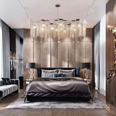 Tattoo Modern, Elegant Bedroom Design, Bedroom Interior Design Luxury, Modern Luxury Bedroom, Luxury Bedroom Design, Hanging Tree, Luxury Bedroom Master, Elegant Bedroom, Modern Bedroom Design