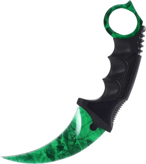 TOPOINT Karambit Knife, Stainless Steel Fixed Blade Knife with Sheath and Cord Knife CS-GO for Hunting Camping and Field Survival (Green) Karambit Knife Tattoo, Csgo Knife, Activism Art, Knife Aesthetic, Close Combat, Tactical Swords, Knife Tattoo, Hot Rods Cars Muscle, Pretty Knives