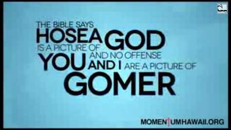 The bible says Hosea is a picture of God, and no offense, u and I are a picture of Gomer Hosea And Gomer, Picture Of God, Godly Sayings, Bible Kjv, No Offense, Redeeming Love, Bible Book, Bible Says, Hebrew Bible