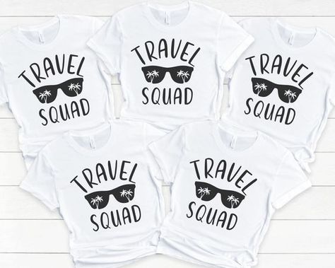 Vacation t-shirt design Group Shirts Ideas Friends Vacation, Friends Vacation Shirts, Vacation Shirts Friends, Funny Family Vacation Shirts, Family Trip Shirts, Hawaii Family Vacation, Funny Vacation Shirts, Matching Friends, Friends Shirts