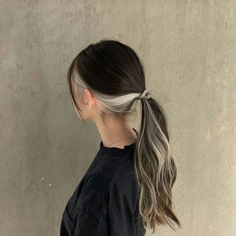 Grey Hair, Her Hair, Long Hair, A Woman, Blonde, Grey, Wall, Hair, Black