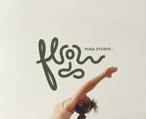 Yoga Brand Identity, Yoga Studio Logo, Pilates Logo, Studio Brand Identity, Yoga Room Design, Yoga Branding, Yoga Logo, Flow Yoga, Yoga Design