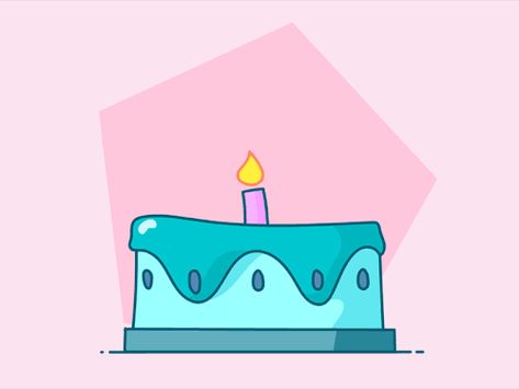 gifs — Mike Mirandi - Animation & Design Birthday Cake Animation, Hbd Gif, Cake Animation, Birthday Animation, Birthday Card Gif, Happy Birthday Wishes For Her, Happy Birthday My Brother, Birthday Animated Gif, Animation Images