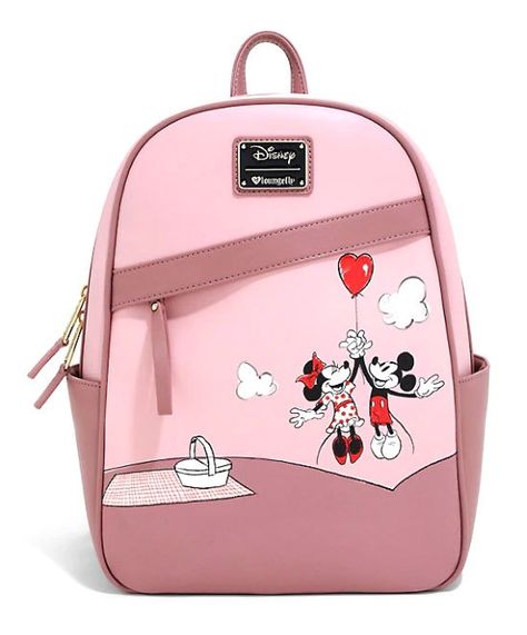 Loungefly on Twitter: "RT & follow @Loungefly for the chance to win this @BoxLunchGifts exclusive Mickey and Minnie Mouse mini backpack!… " Minnie Mouse Balloons, Disney Bags Backpacks, Minnie Mouse Backpack, Disney Mickey And Minnie, Cute Mini Backpacks, Disney Purse, Minnie And Mickey, Mini Mochila, Cheap Purses